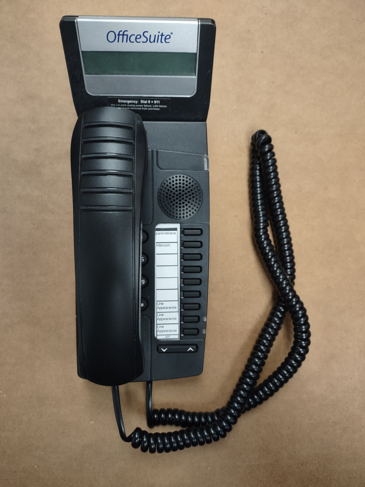 Mitel 5304 VoIP IP Phone 2 Line - Black Great Condition