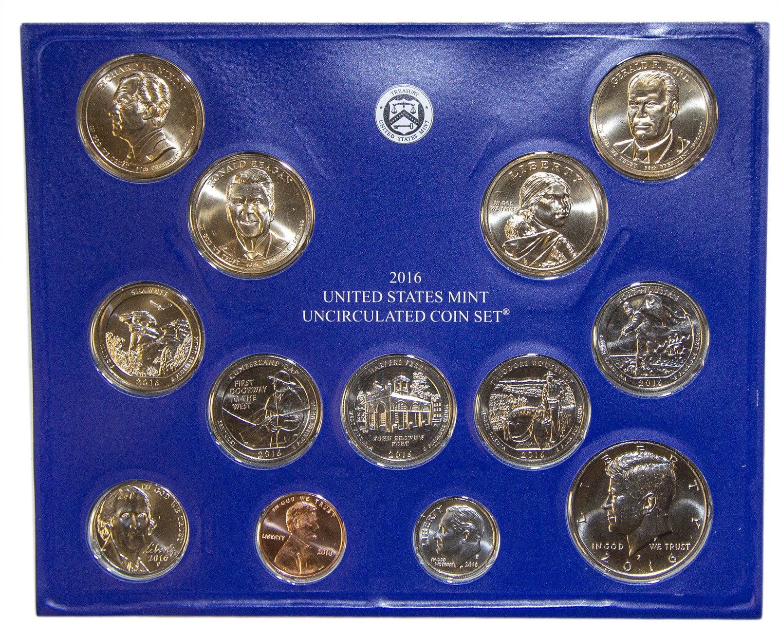2016 PD US Mint Set (OGP) 26 coins