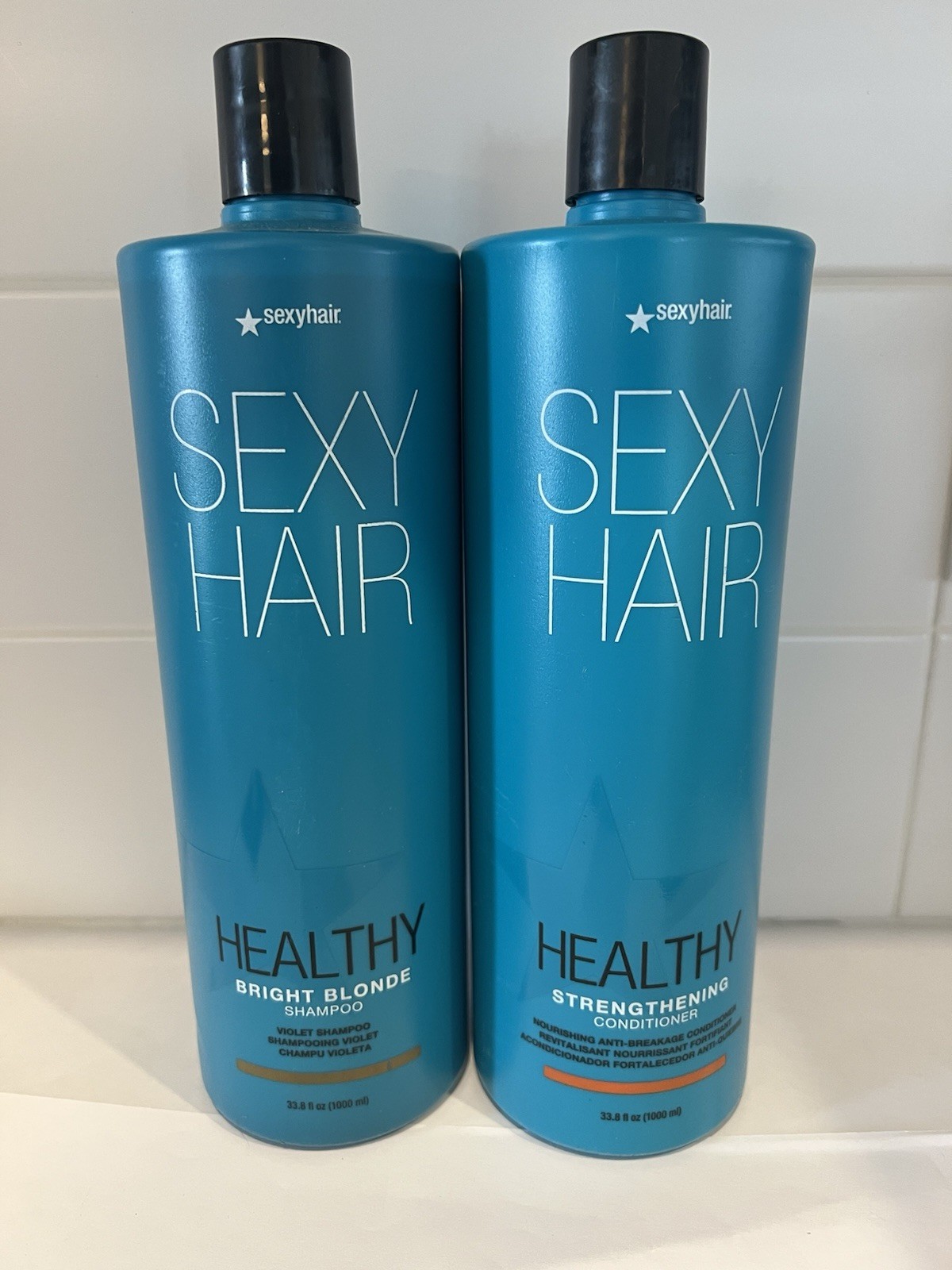 Sexy Hair - Healthy Moisturizing Shampoo/ Conditioner 33.8 Oz Each