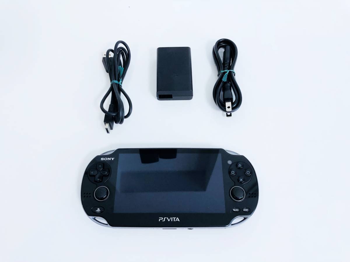 Playstation vita 3G/Wi-Fi  CRISTAL BLACK PCH-1100 AB01 SONY 1000 series