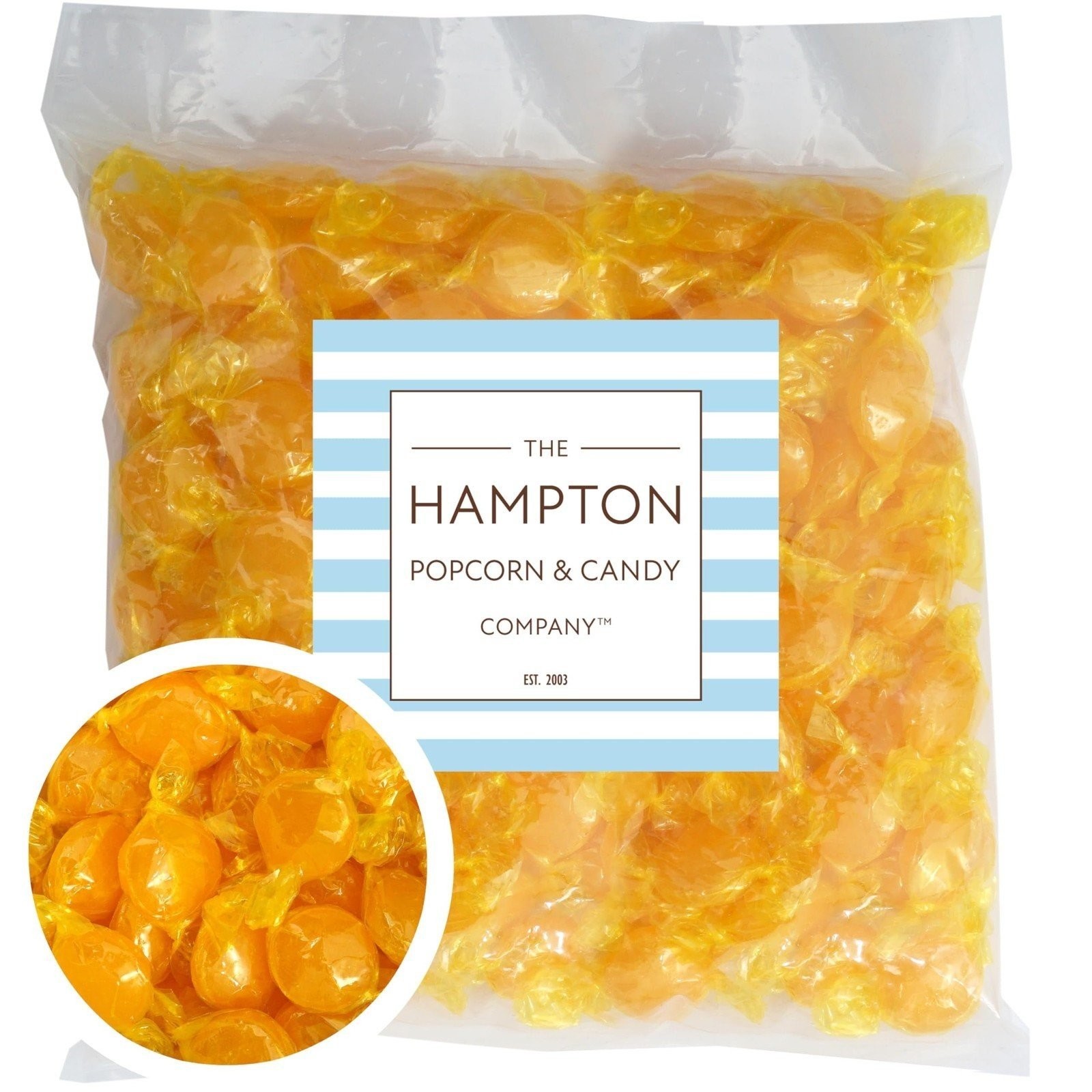 Arcor Butterscotch Discs Hard Candy, 2 Pound Bulk Candy (Approx. 150 pcs.),...