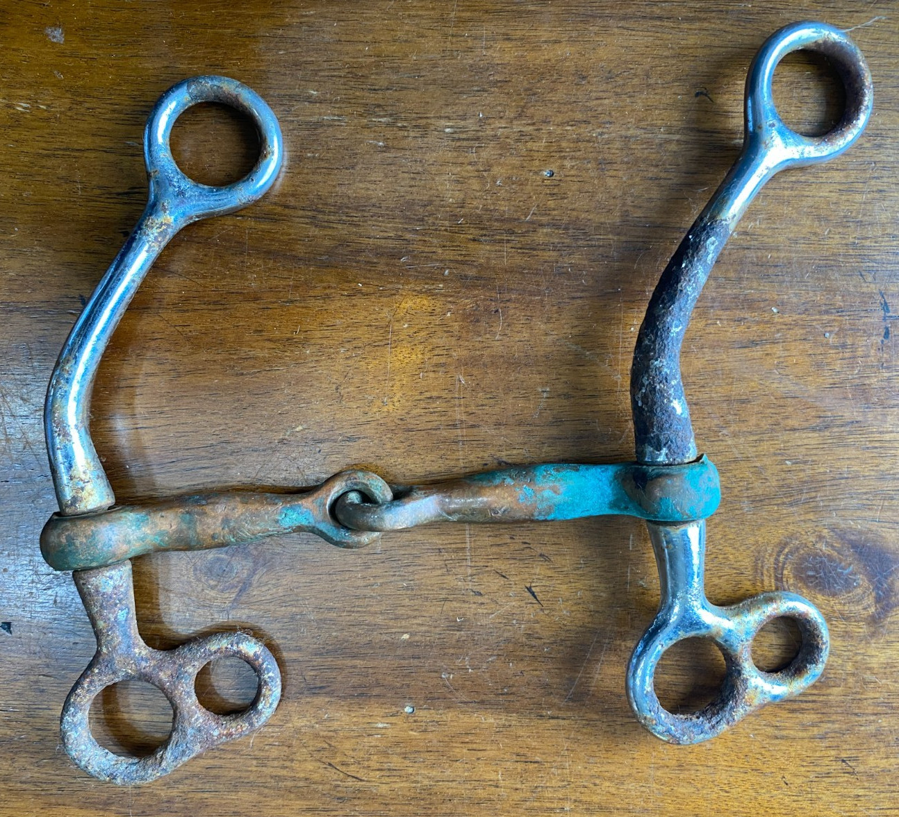 Vintage Antique Snaffle Cow Horse Bridle Bit