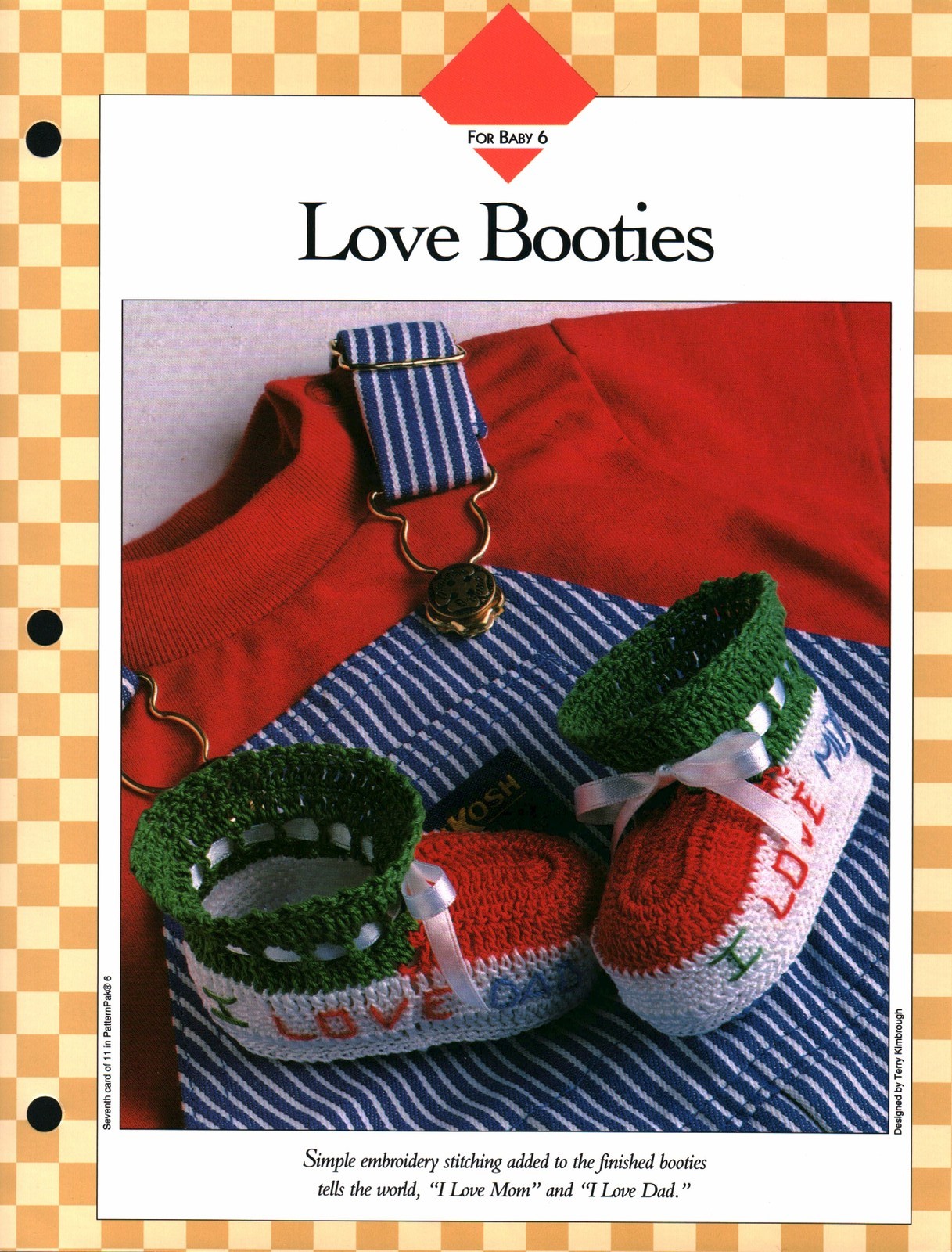 Love Booties - For Baby 6 | Vanna Crochet Faves 85060-G