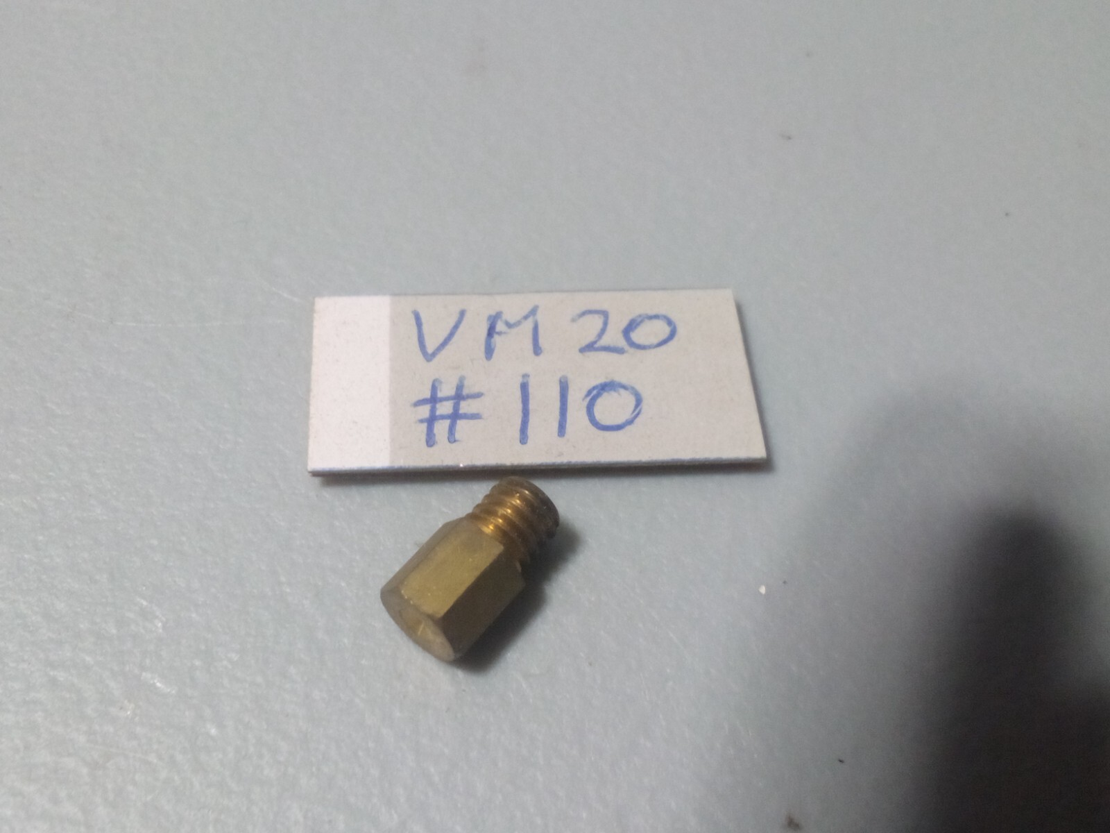 New Genuine Mikuni Main Jet #110 Hex Type