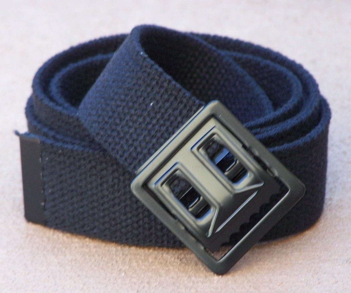 BLACK BELT BUCKLE MILITARY ARMY USMC STYLE BUCKLE USMC SCOUT SPORT MADE IN USA