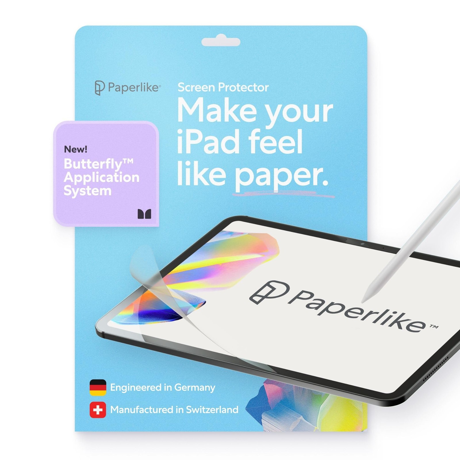 Paperlike® 3 iPad Pro 11" (2023-2018) & Air (5./4. gen), Transparent