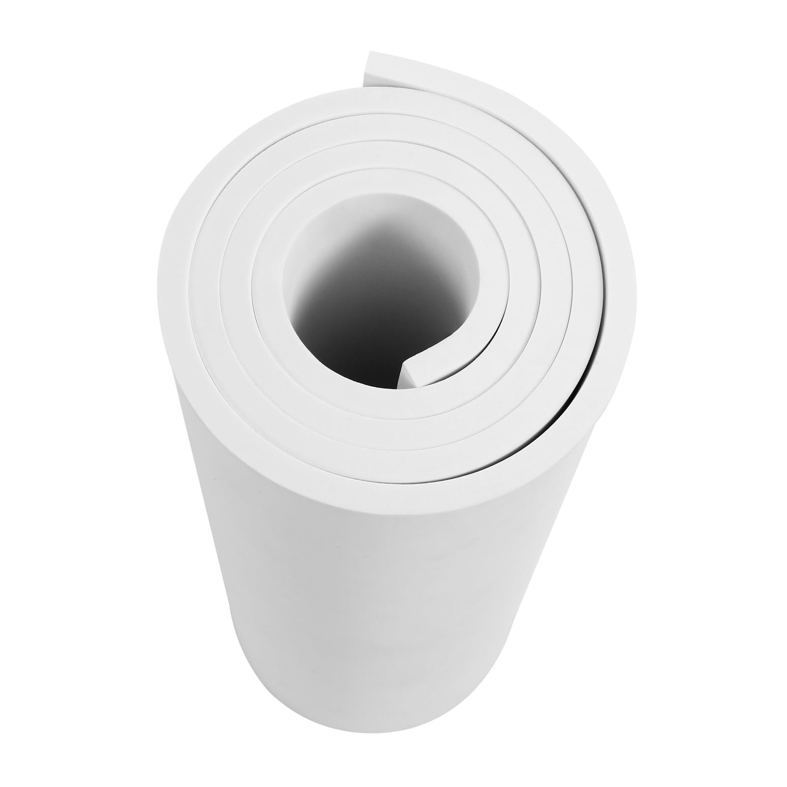 AMZQNART EVA Foam, Cosplay Foam Roll, Size 10mm 10mm-Thick, 39×59in-White