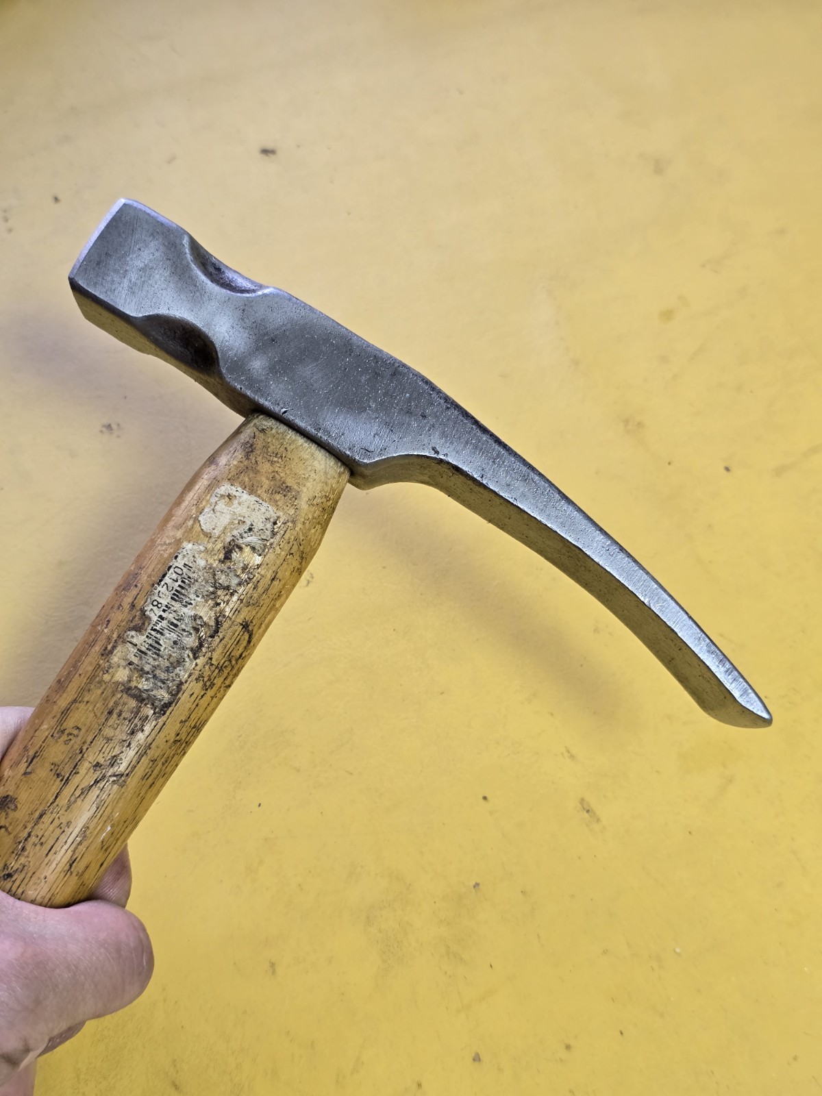 Vintage Bricklayers Brickies Hammer Masonry Hammer