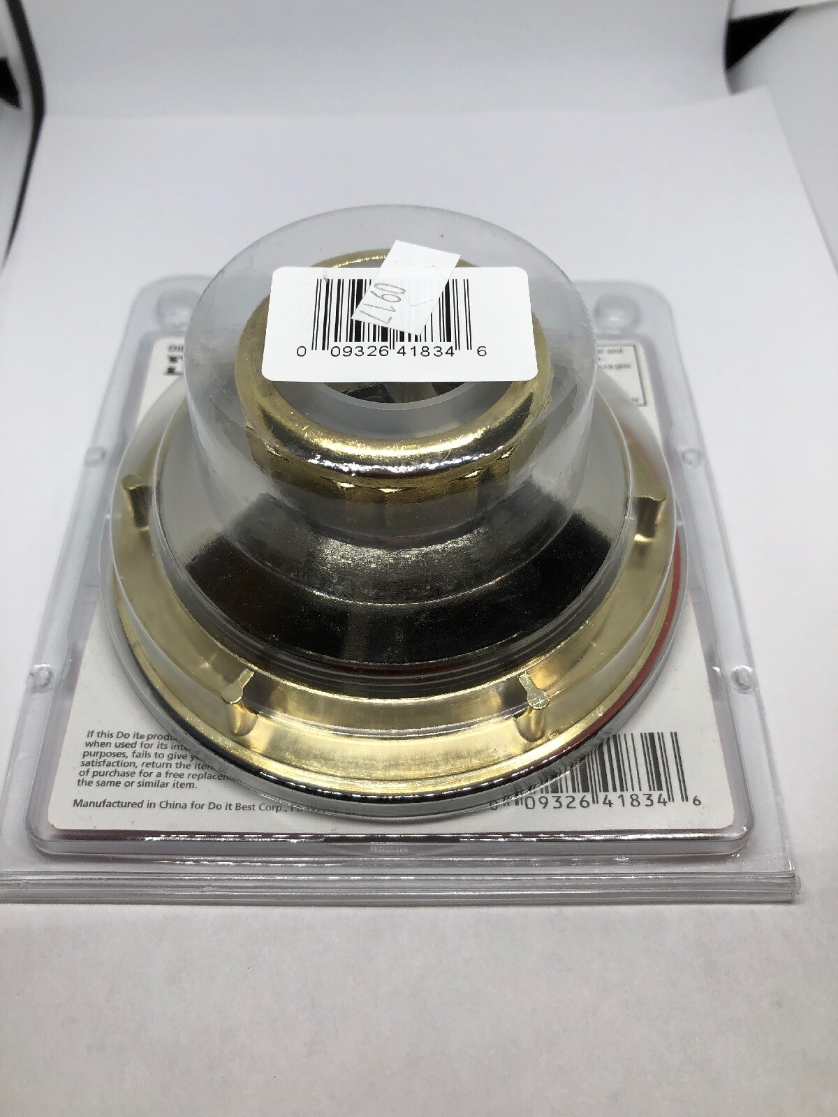 Do it Solid Brass BRUSHED NICKEL Basket Strainer Assembly 438995 Tarnish Free