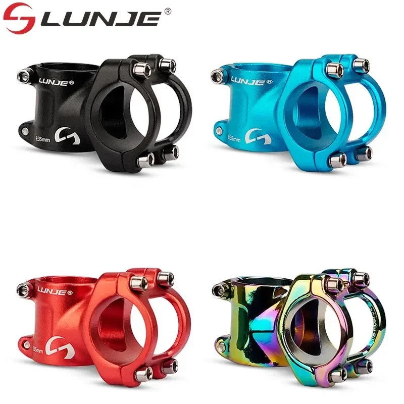 MTB Bike Stem 35mm Short 31.8/25.4mm Road Mountain Handlebar Stem