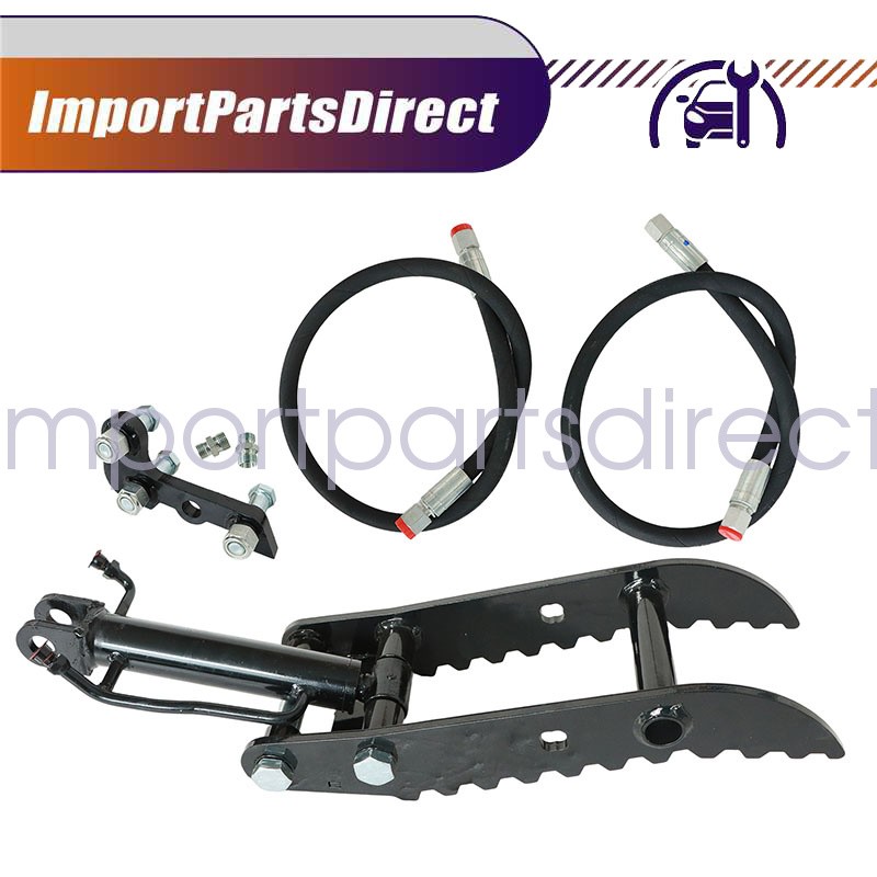 For Mini Excavators Attachments 3-Holes Bracket Hydraulic Thumb Clip L-Shaped
