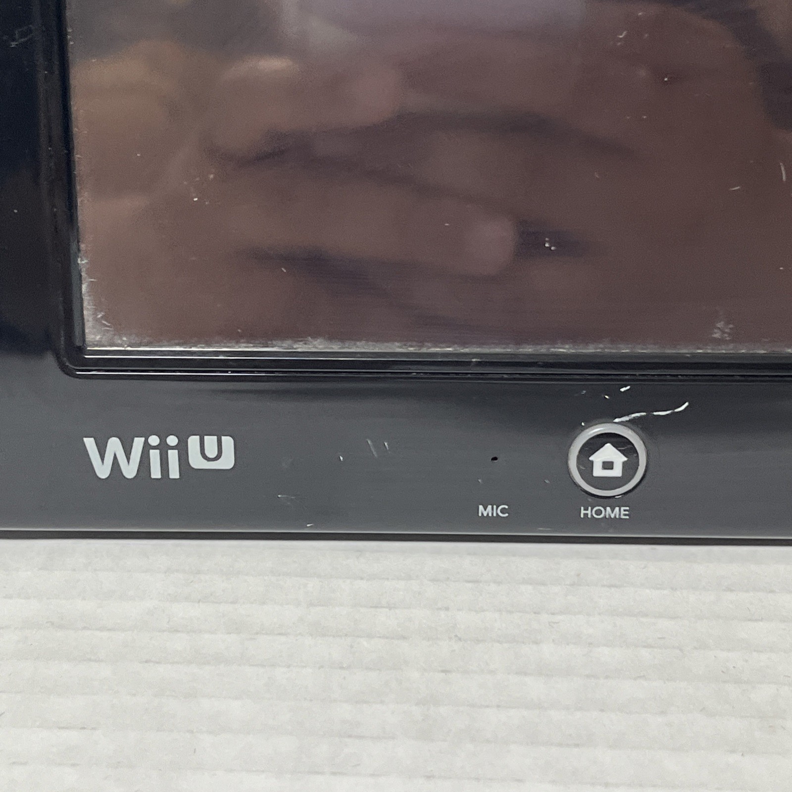 Nintendo Wii U GamePad Controller Black WUP-010(USA) Tested Working..!!
