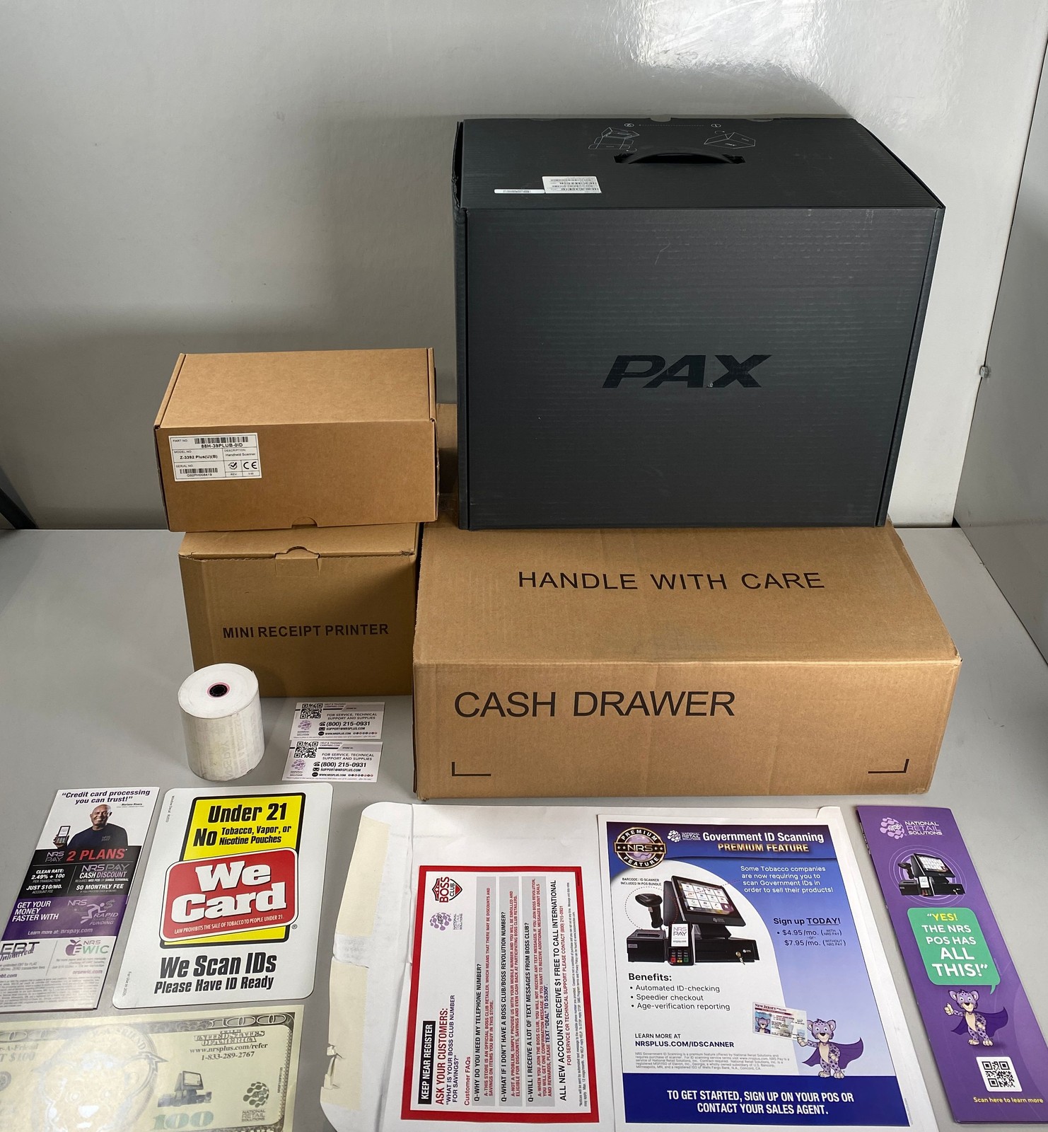 Panther Workstation All in One NRS POS System
