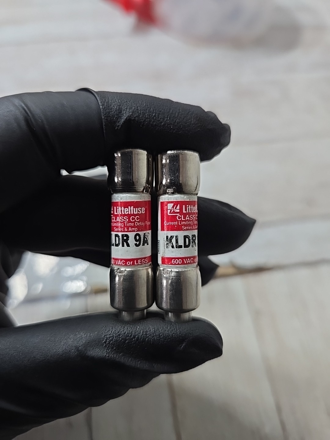Lot Of 2 Littelfuse KLDR 9, KLDR-9 9A-600V Fuse