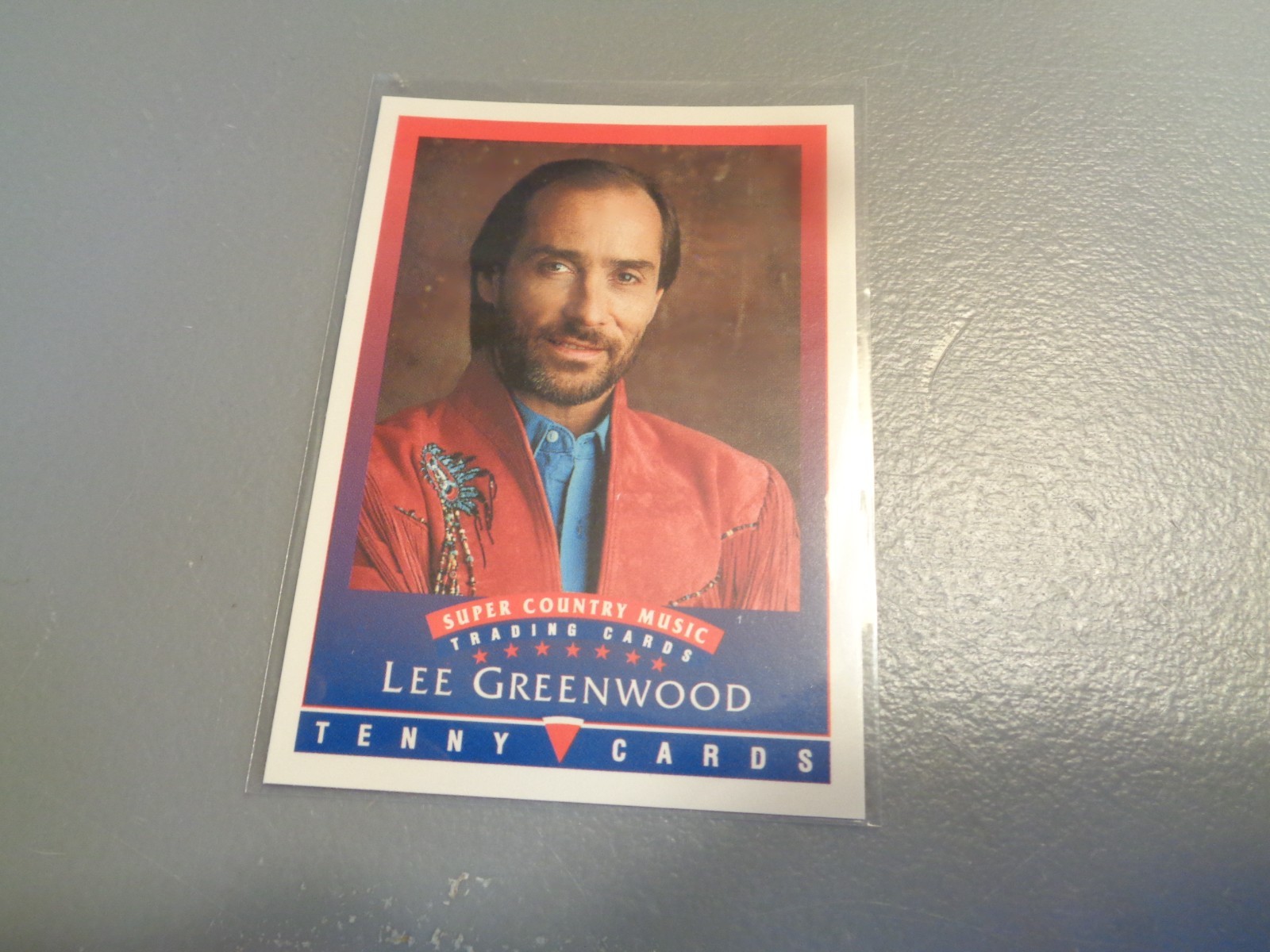 1992 Tenny Cards Super Country Music Lee Greenwood (Red Jacket)