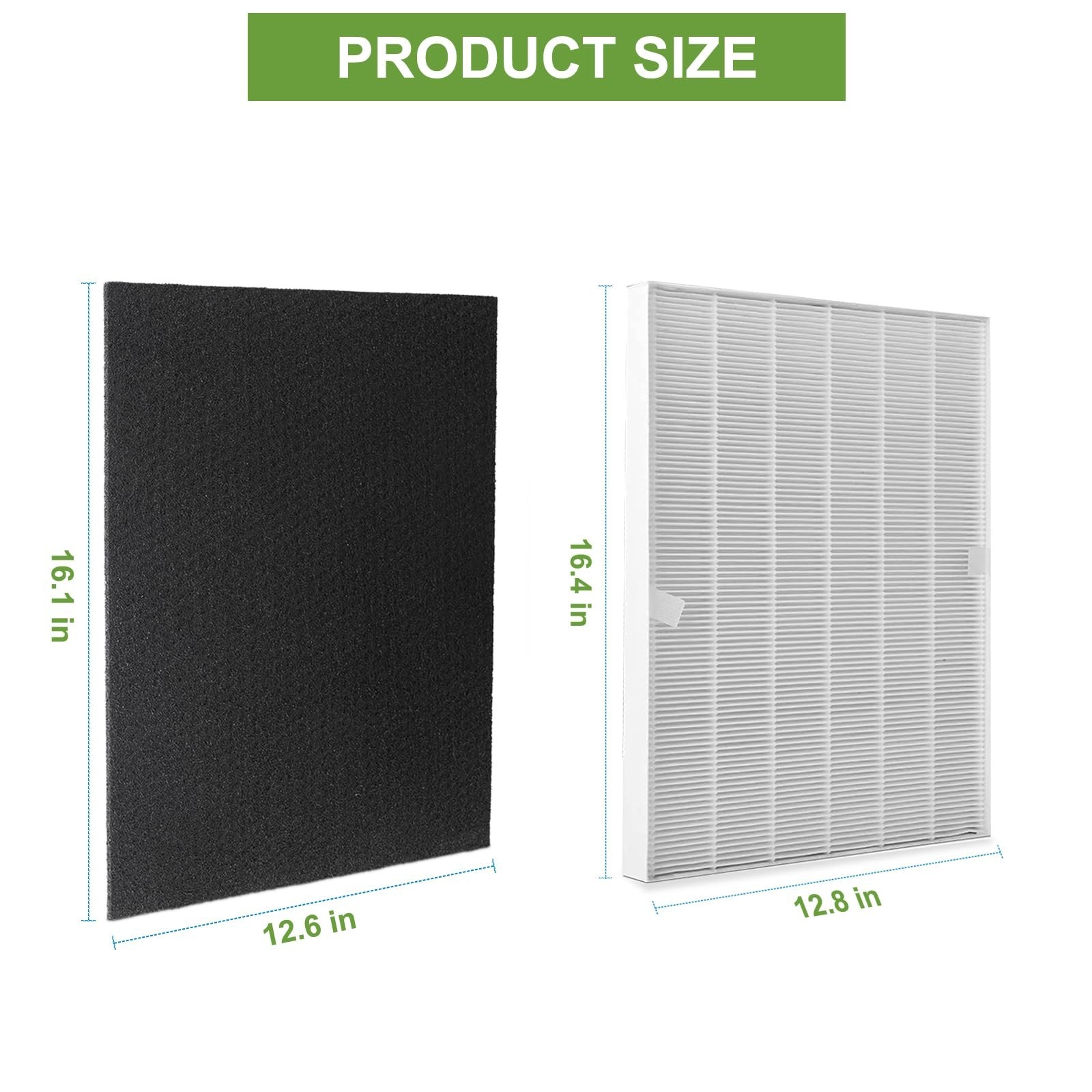 115115 Replacement Filter A Size 21 - Compatible with Winix PlasmaWave C535 5...
