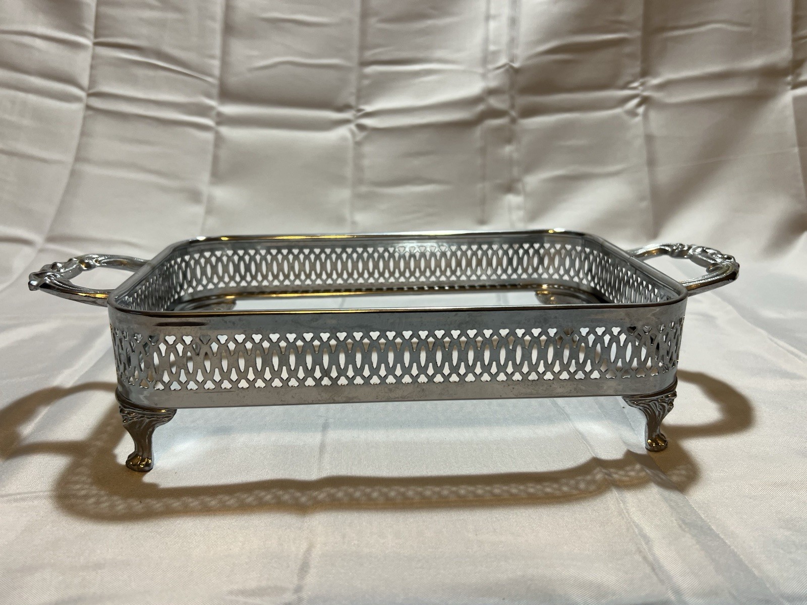 Anchor Hocking 1 qt Glass Bakeware With Serving Tray