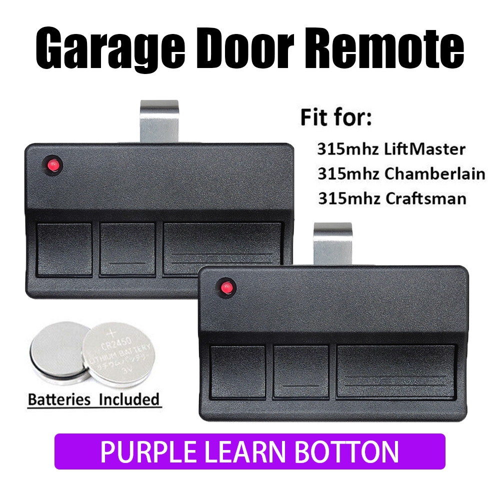 Remote Control HBW1573 315mhz 3-BTN Compatible with LiftMaster Chamberlain 950D