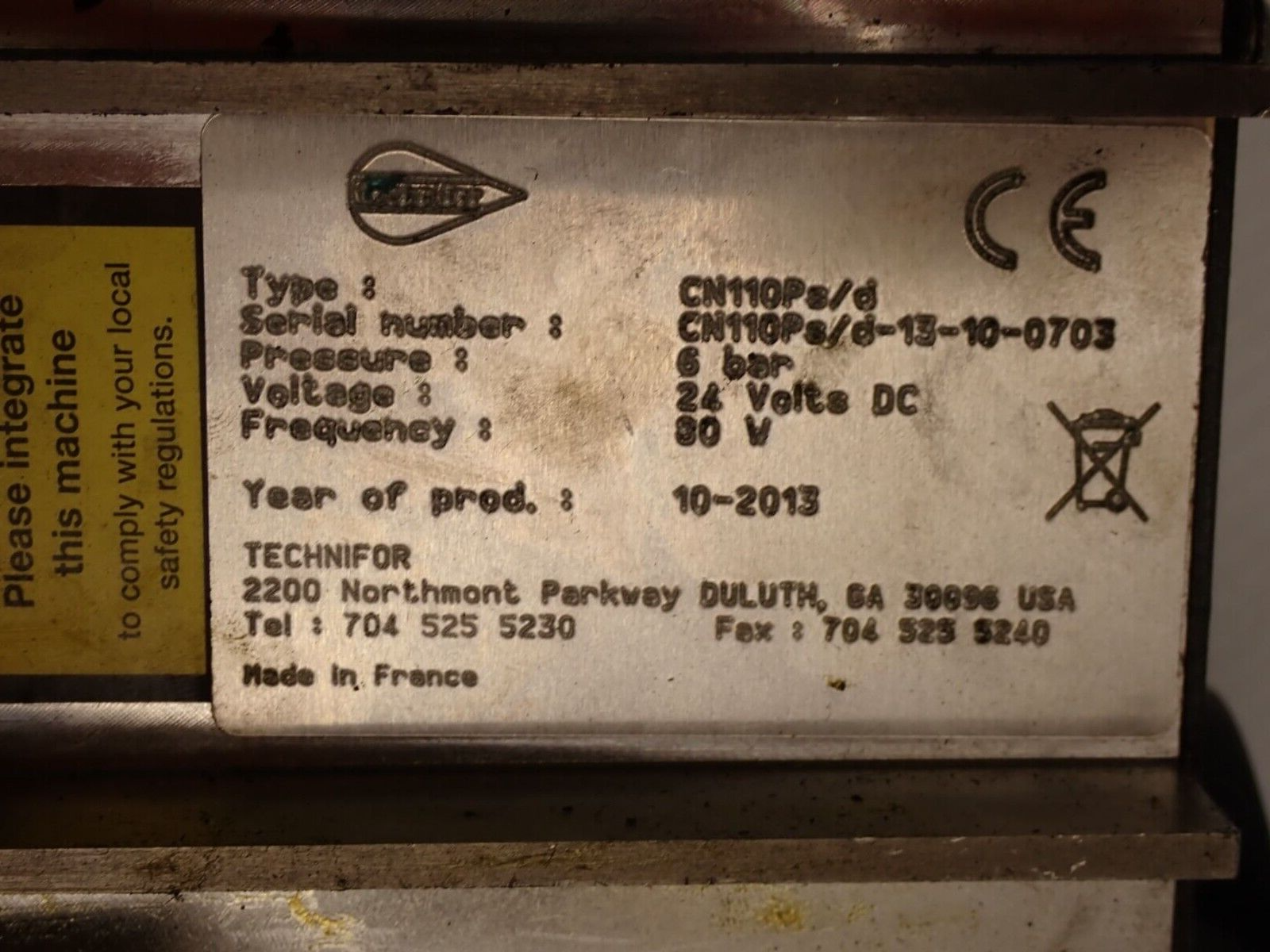 CN110PS - TECHNIFOR - CN110PS/D Module EngravER