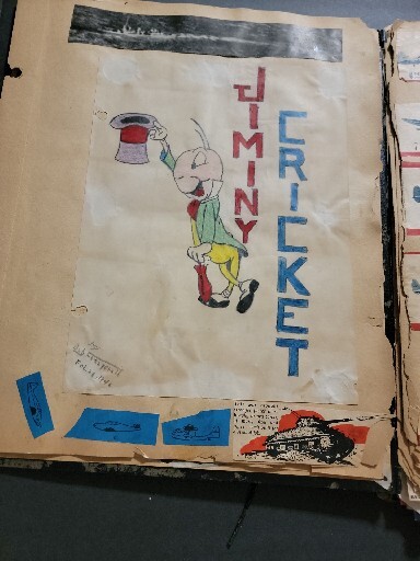 SCRAP BOOK AVIATION VINTAGE