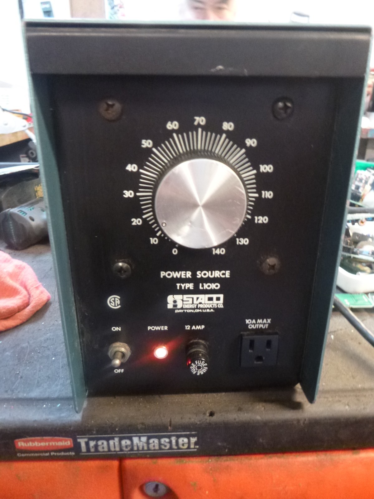 STACO L1010 VARIABLE TRANSFORMER