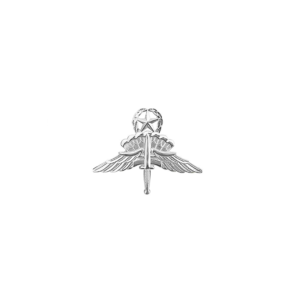 US Army Halo Freefall Parachutist Master Badge, Full-Size, Brite