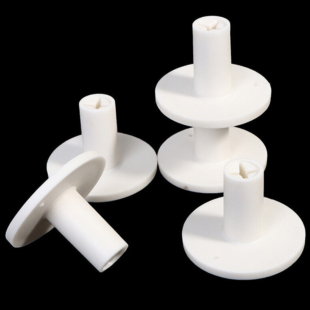 10 Pcs Rubber Golf Tees Holder Tee Range Driving Practice Mat Hitting White Hot