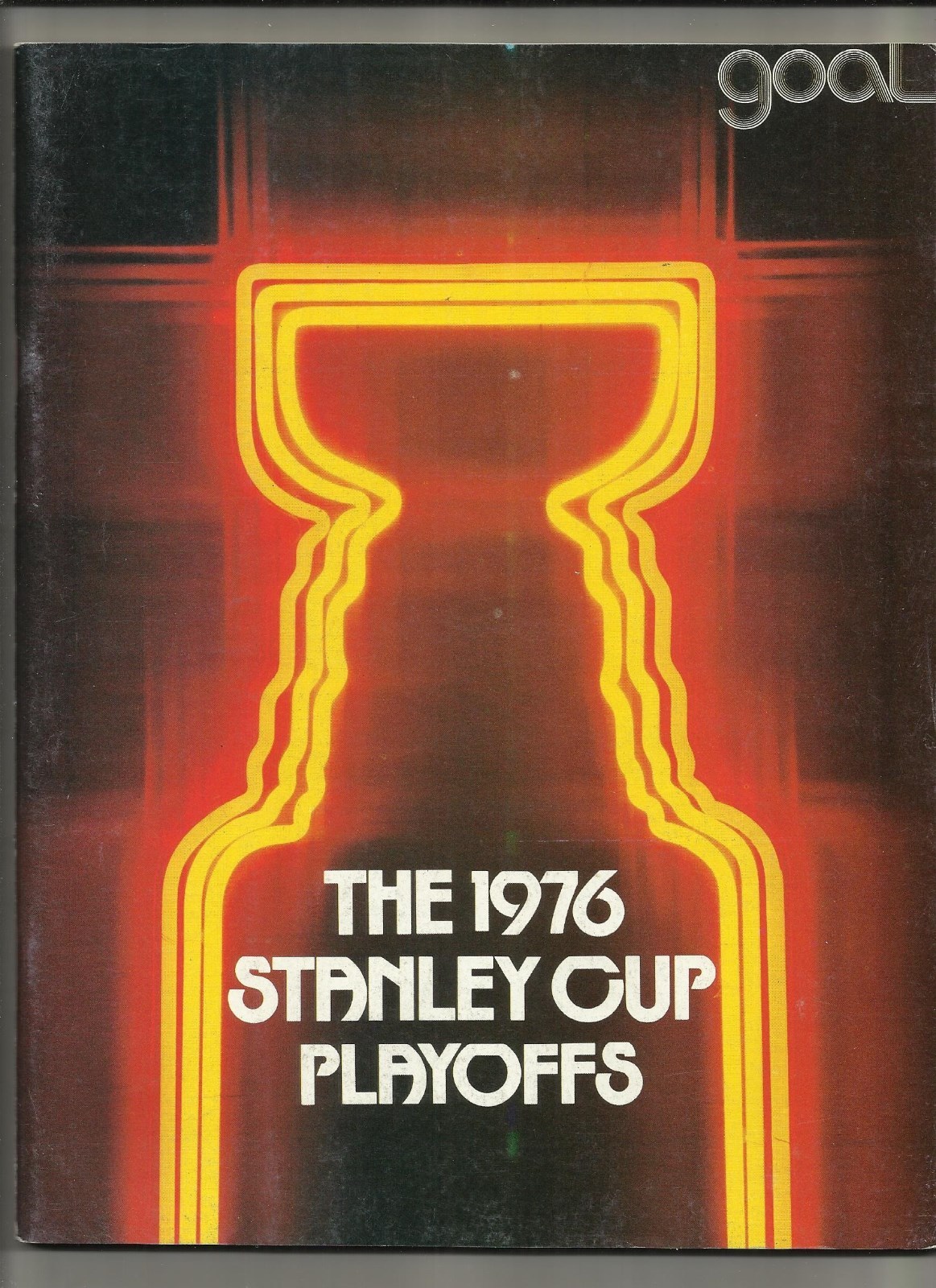 1976 New York Islanders vs Vancouver Canucks Stanley Cup Playoff Goal Program VG