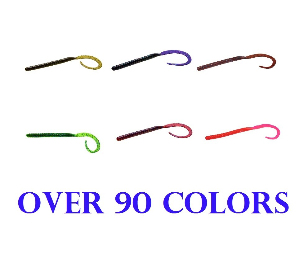 Zoom Ole Monster Model 026 Worm Bait Soft Plastic 10.5" 9 Pack