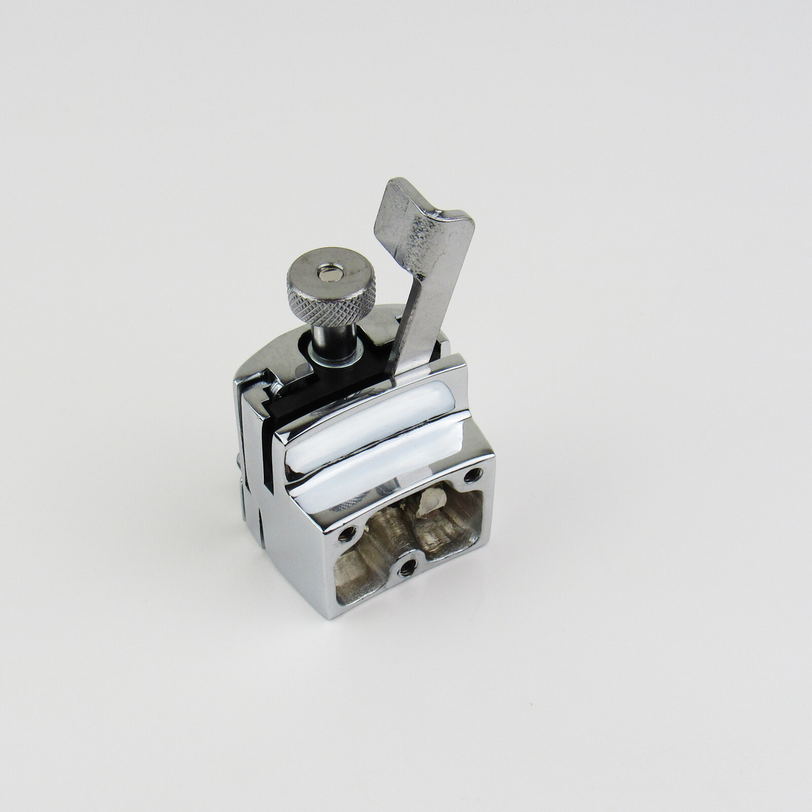 Snare Drum Strainer Snare Throw Off Chrome Finish with Gasket and Screws M4*11mm