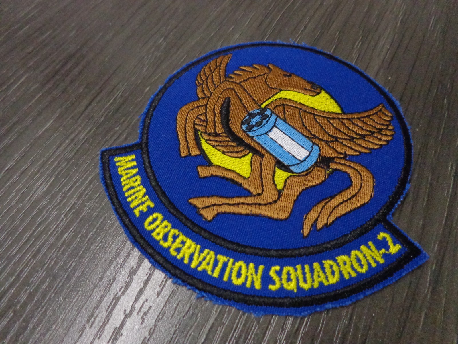 Marine Corps Observation Squadron VMO-2 Patch BLUE COLOR NEW