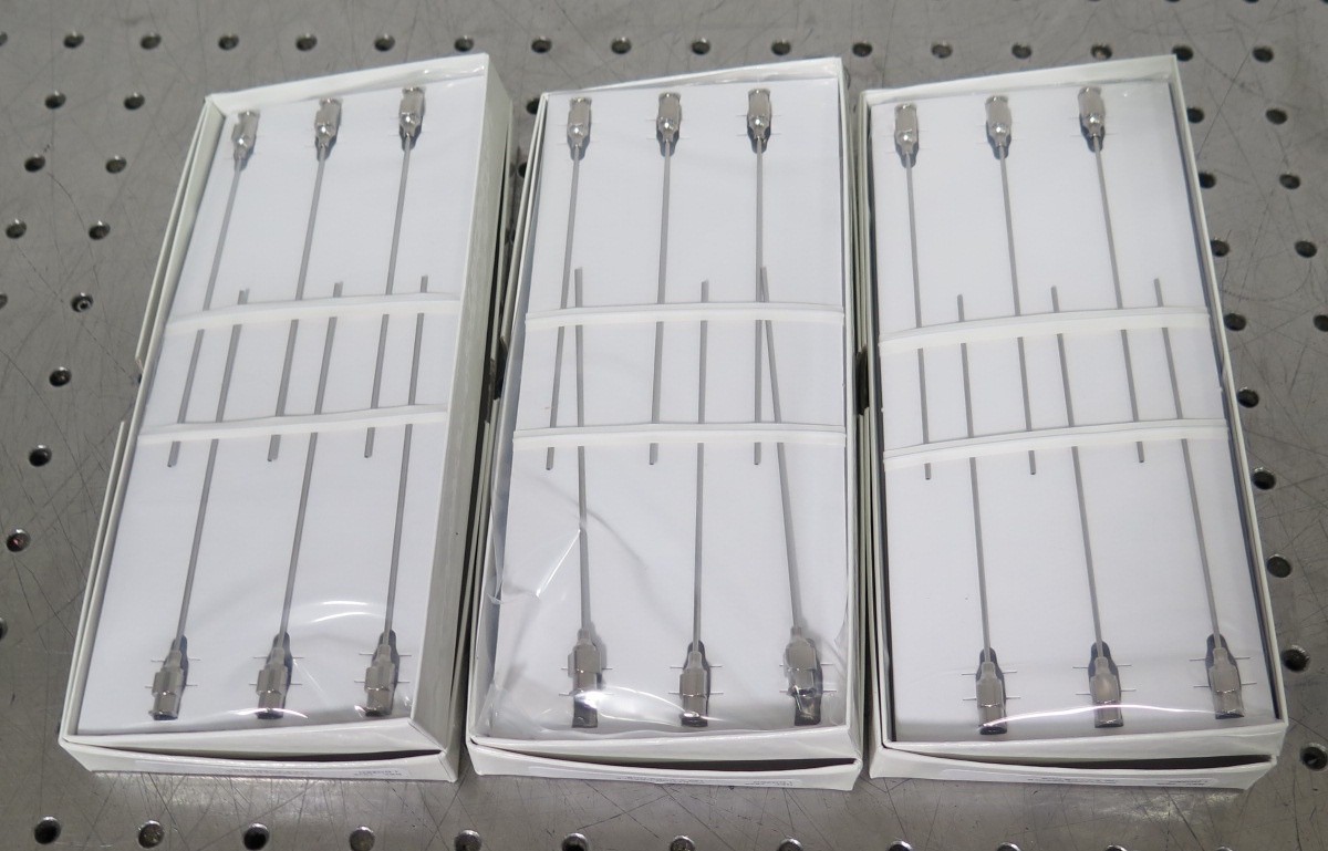 R199399 3 Pks Cadence Science Pipetting Needles 18gx4", PB HUB - Ref 7936