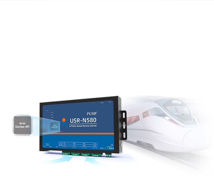 PUSR 8 Port RS485 to Ethernet Serial to Ethernet Converter Modbus MQTT USR-N580