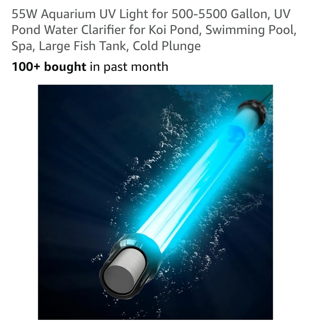 Coospider Repta UV Filter Aquarium Filter - 50-150 Gallon - NIB