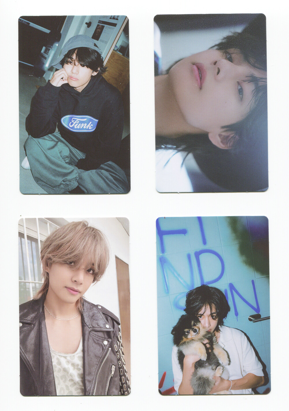 V BTS - LAYOVER ALBUM [POWER STATION] LUCKY DRAW EXCLUSIVE OFFICIAL PHOTOCARD