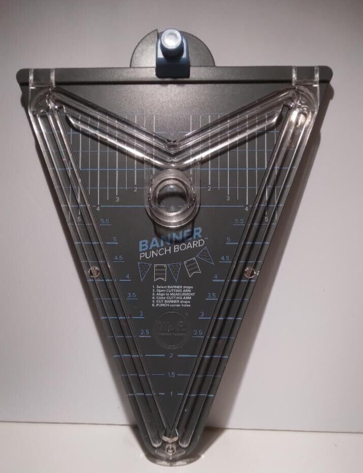 We R Memory Keepers Banner Punch Board with NEW blade refill!