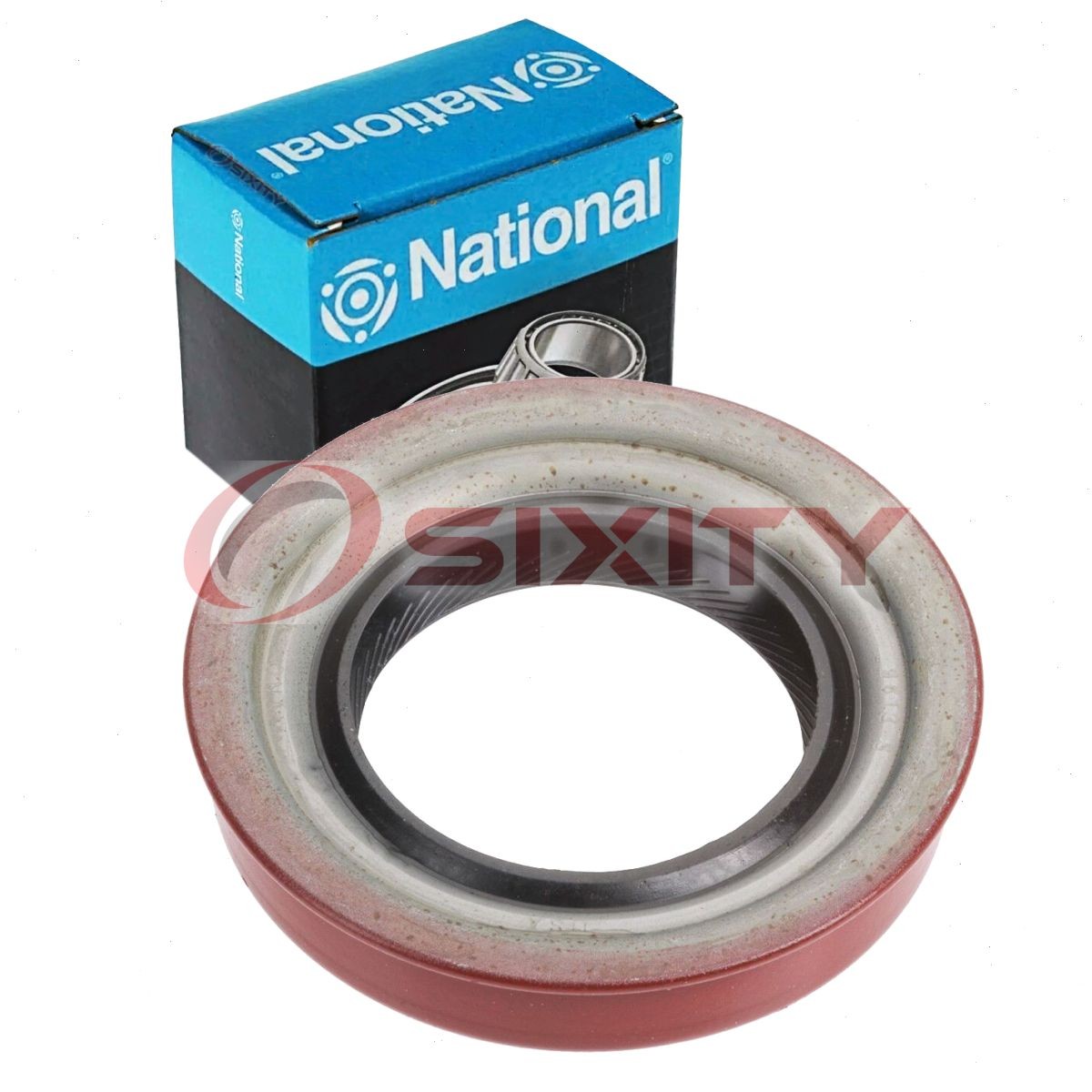 National Transfer Case Mounting Adapter Seal for 1987-1988 Chevrolet V30 qw