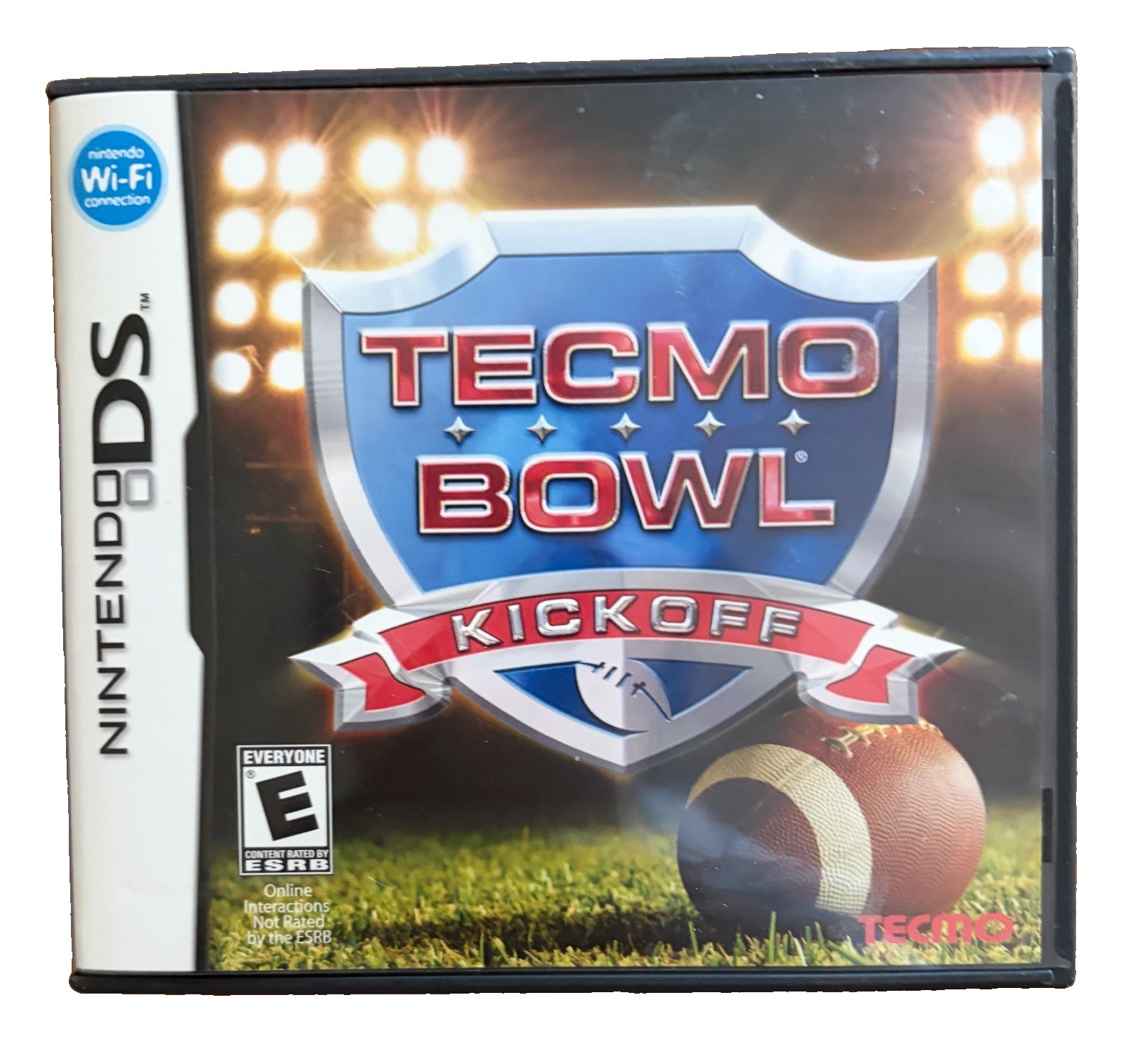 EMPTY  Case For  2008 Nintendo DS Tecmo Bowl: Kickoff  - CASE ONLY