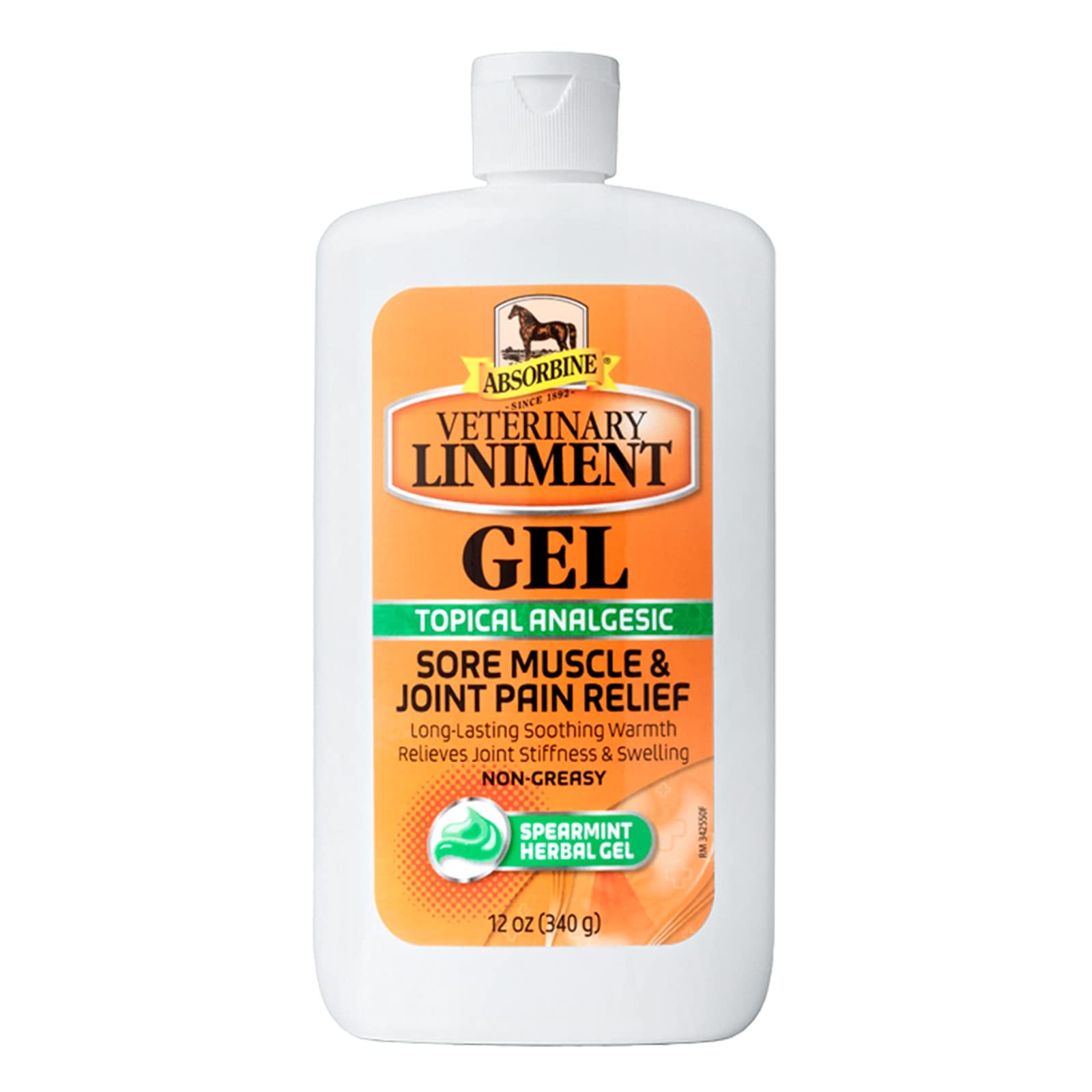 Absorbine Veterinary Liniment Topical Analgesic Sore 12 Ounce, Linpoulta