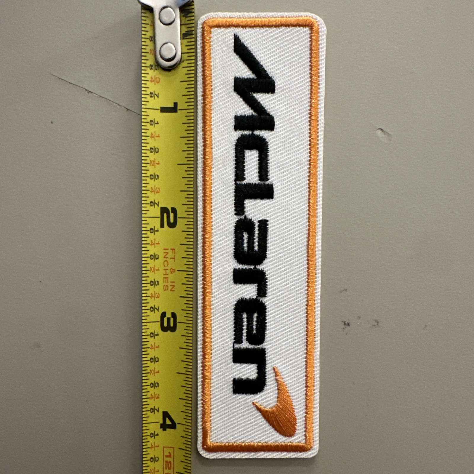 McLaren (Embroidered Iron on patch) Luxury/ Racing / Sports Car