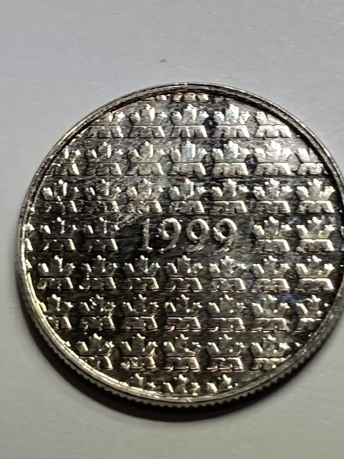 MILLENIUM MAPLE LEAF TOKEN 1999 UNIQUE (#bk1)