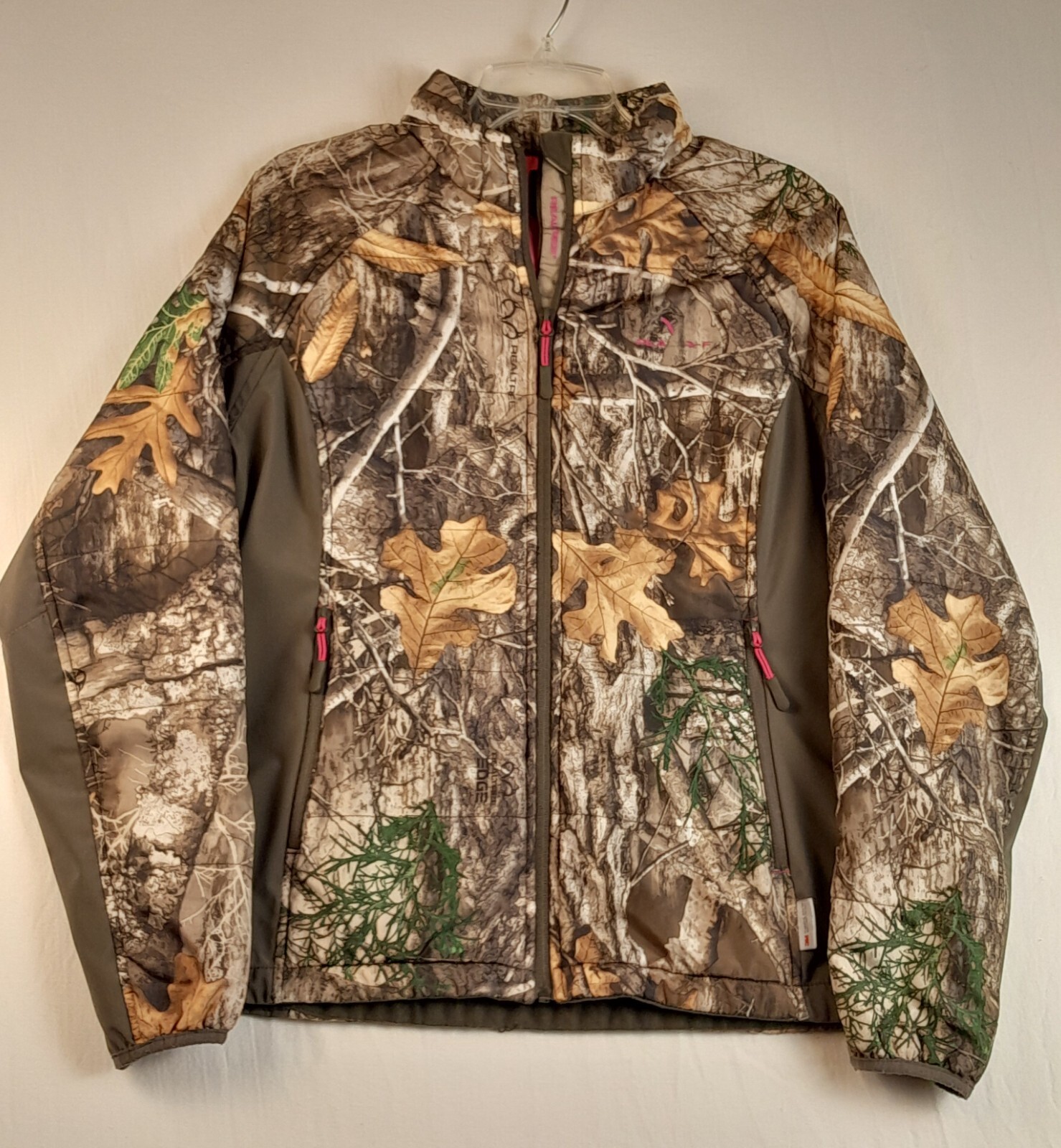 Realtree Edge Camouflage Jacket Women's L (42-44) Full Zip Thinsulate