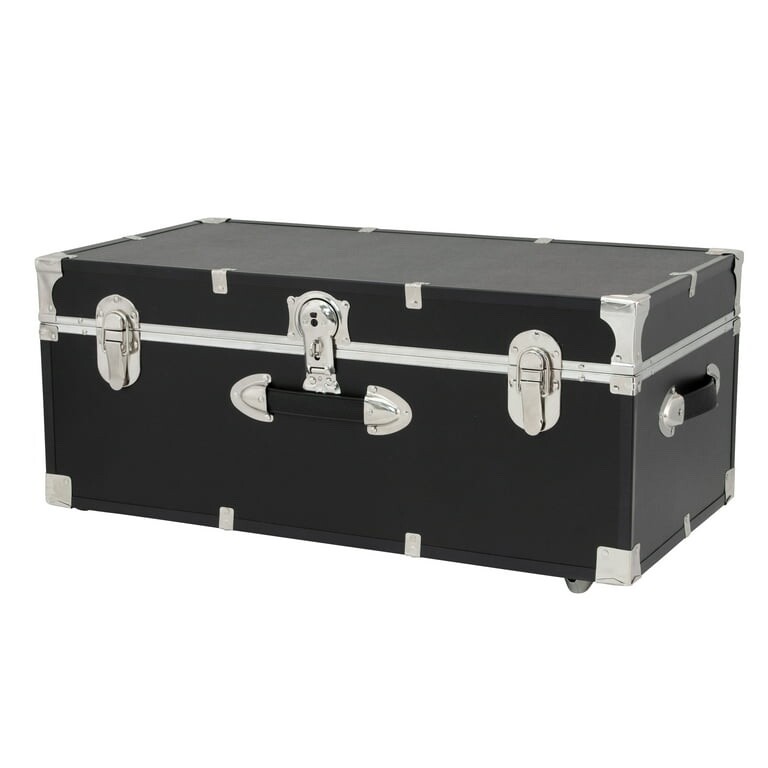 Seward Trunk SWD6115-18 Wheels & Lock 30 inch - Black