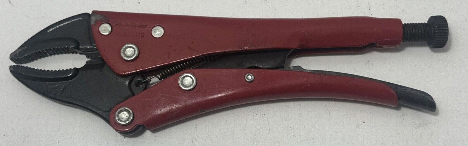 Blue Point VGP11110 Vise Grip Locking Clamp Pliers - Red Made in Spain