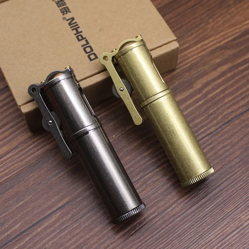 Trench Kerosene Lighter Retro Stylish Old Look Vintage Lighters Men Collections