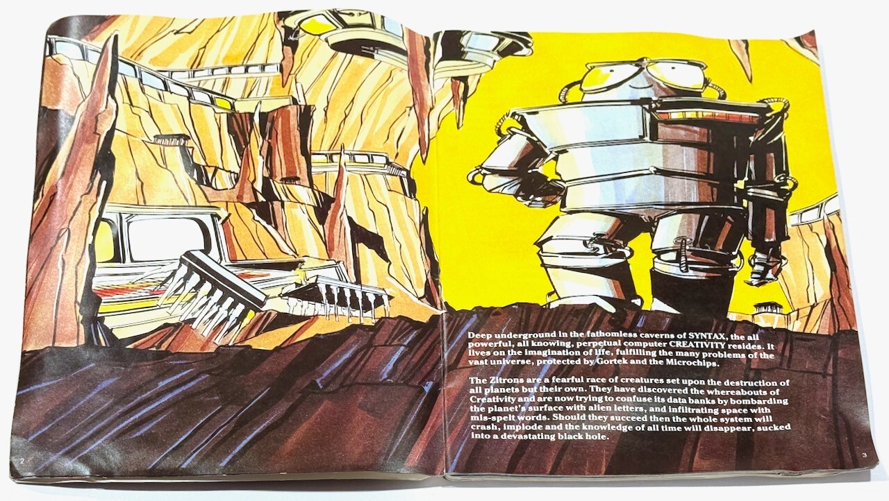 Gortek and the Microchips for Commodore Vic-20 1982 *RARE*