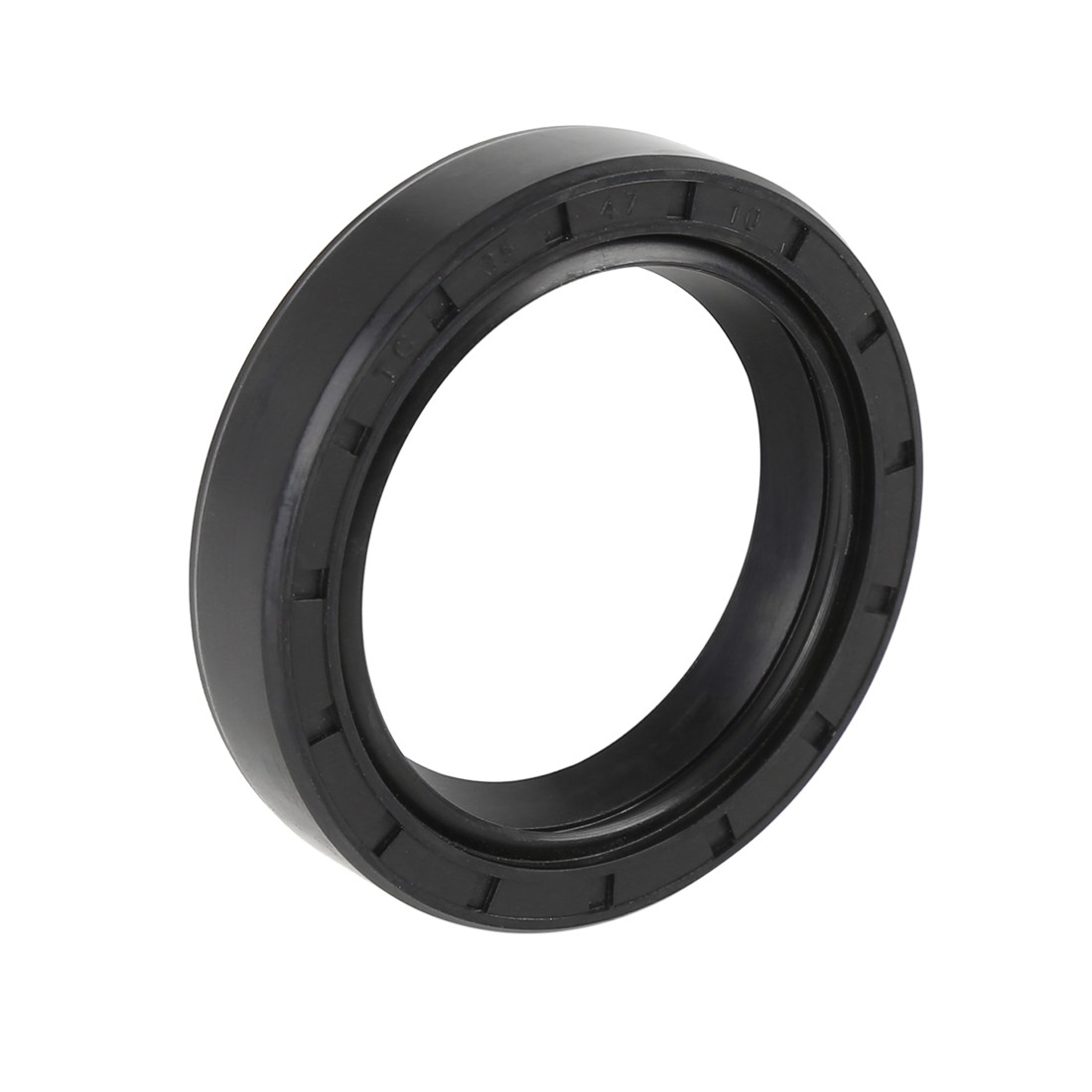 35mm x 47mm x 10mm Black Rubber Cover Double Lip TC Oil Shaft Seal