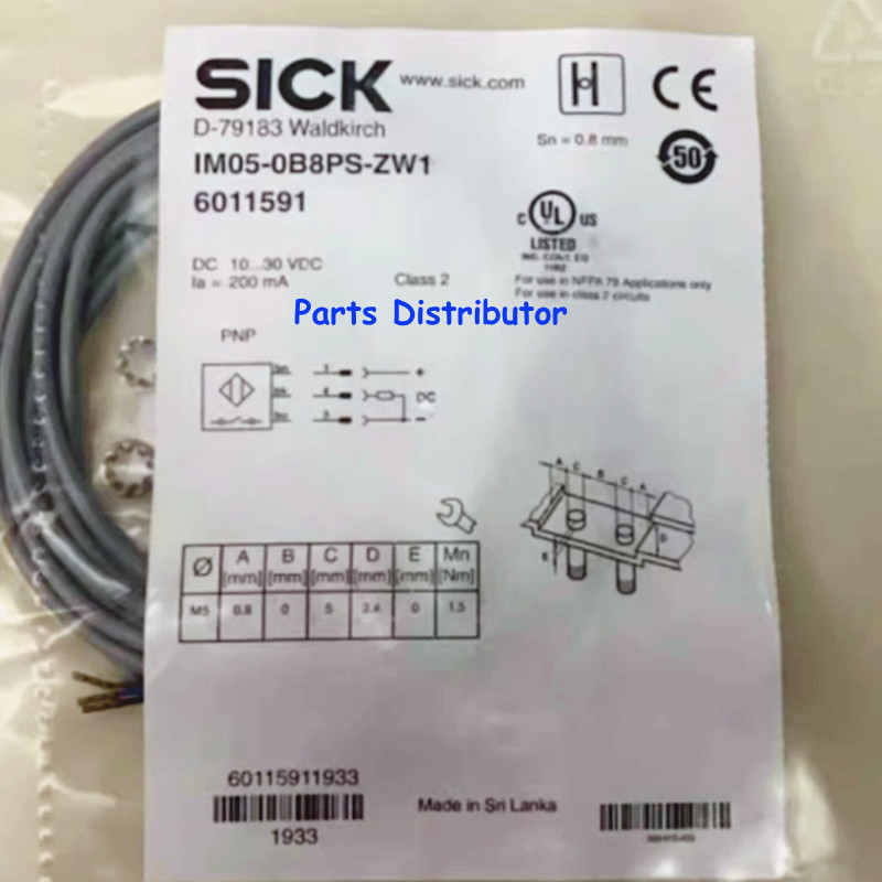 1PC New For SICK IM05-0B8PS-ZW1 Photoelectric Switch Sensors IM050B8PSZW1