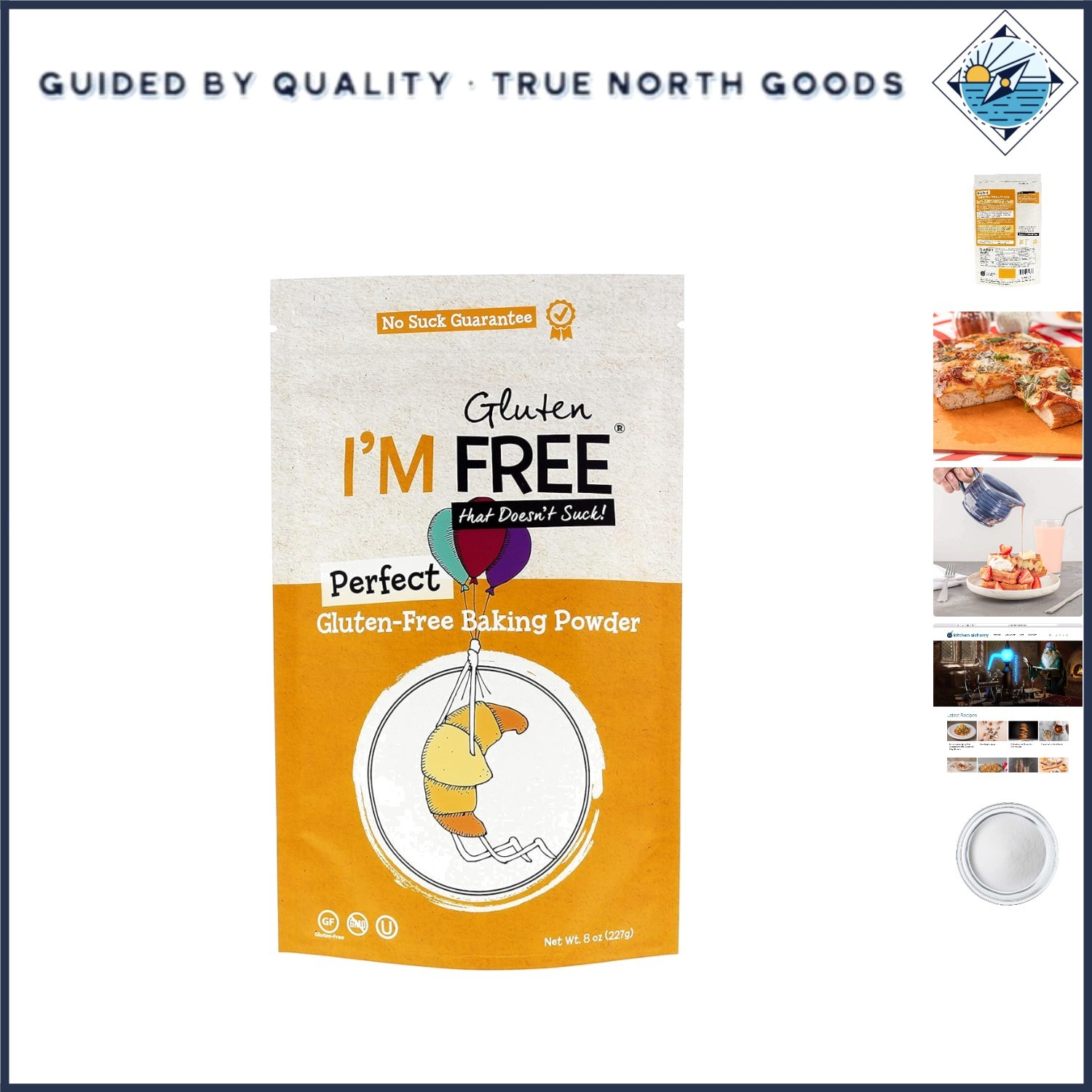 8 oz Gluten-Free Baking Powder - The Perfect  Solution for Light Breads