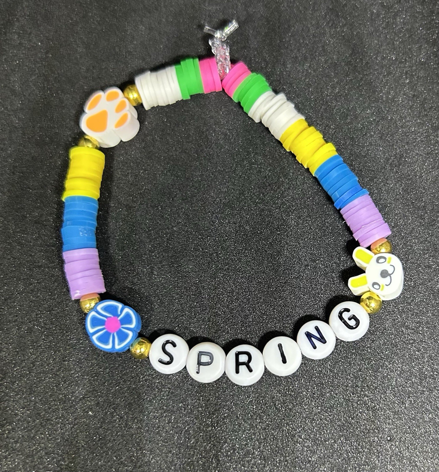 Spring (Happy Easter) Heishi Bracelet